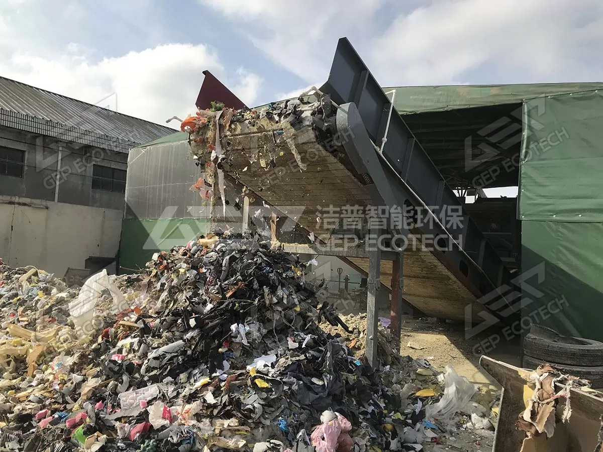 大型生活垃圾破碎機